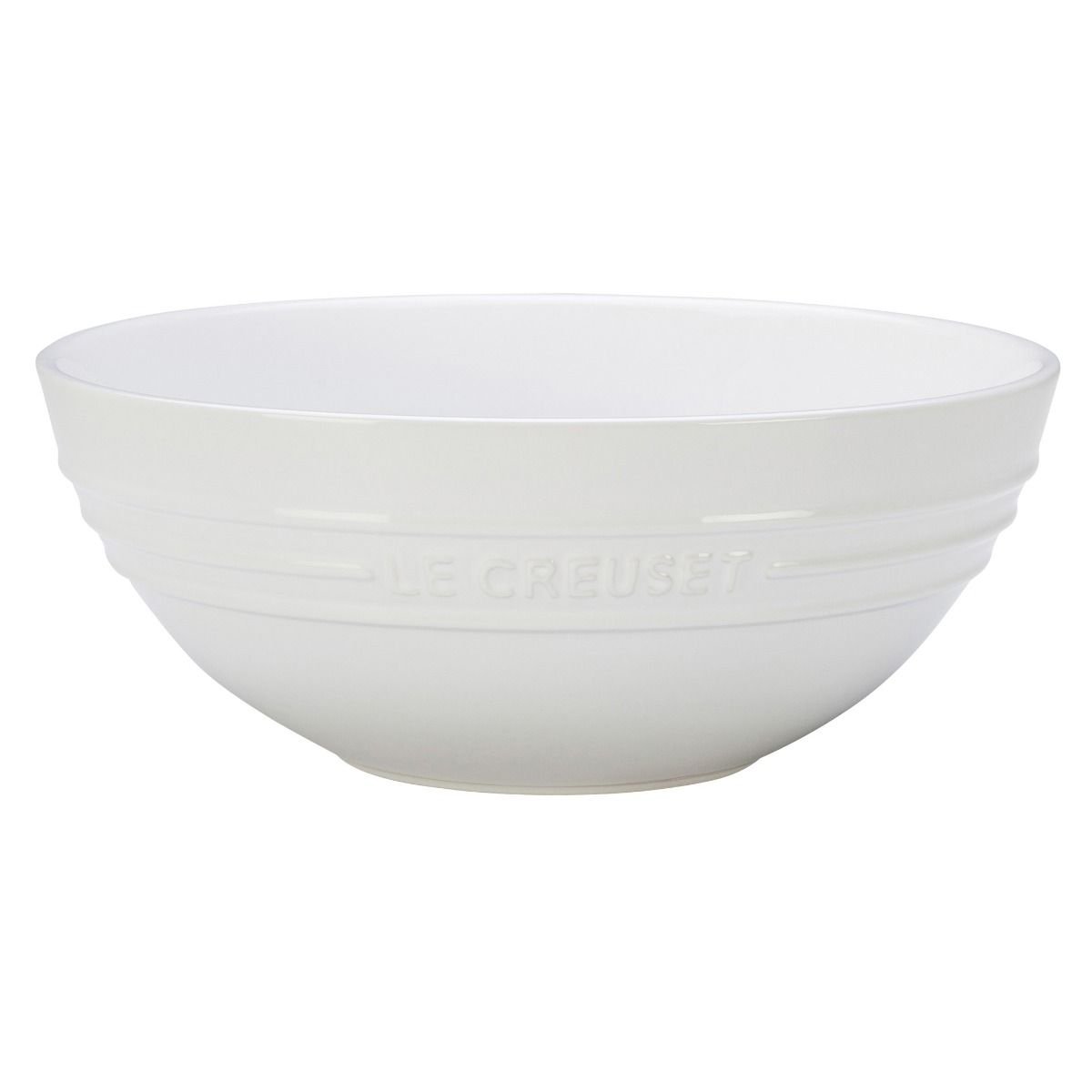 Le Creuset 3.1 Qt. Large Multi Bowl | White Le Creuset 3.1 Qt. Large Multi Bowl | White -All-Clad Shop rs732 2.9l multi bowl white pg4100 2516