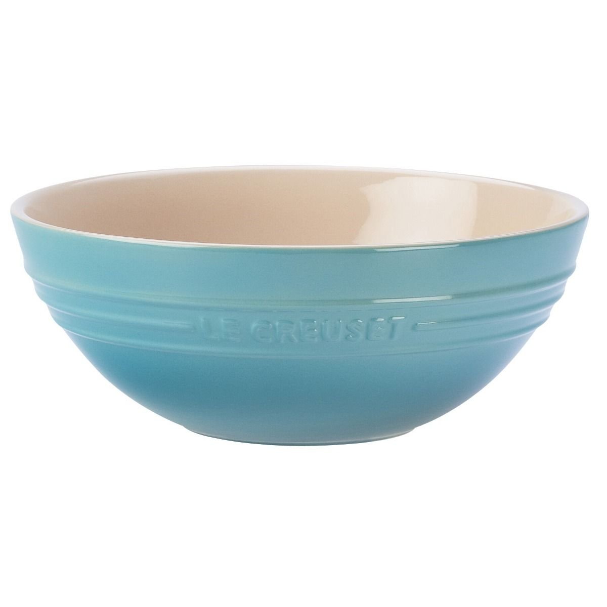 Le Creuset 3.1 Qt. Large Multi Bowl | Caribbean Blue Le Creuset 3.1 Qt. Large Multi Bowl | Caribbean Blue -All-Clad Shop rs736 2.9l multi bowl caribbean pg4100 2517