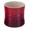 Le Creuset Large Utensil Crock | Cerise/Cherry Red -All-Clad Shop rs852 2.6l utensil crock cherry pg1003 67