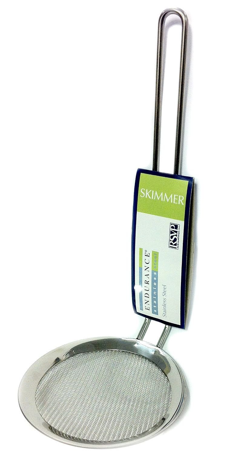 RSVP Endurance Stainless Steel Skimmer RSVP International RSVP Endurance Stainless Steel Skimmer -All-Clad Shop rsvp endurance skim stainless steel skimmer solo