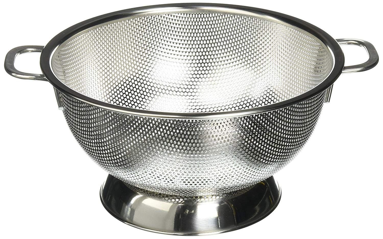 RSVP Endurance Stainless Steel 3 Qt. Precision Pierced Colander RSVP International RSVP Endurance Stainless Steel 3 Qt. Precision Pierced Colander -All-Clad Shop rsvp endurance 3 quart stainless steel colander precision pierced