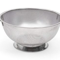 RSVP International RSVP Endurance Stainless Steel 5 Qt. Precision Pierced Colander