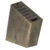 Shun Cutlery Shun 8-Slot Angled Block -All-Clad Shop shun 8 slot knife block dm0839