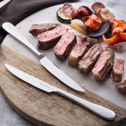 Viners Select Steak Knives | Set Of 6 4 Viners Select Steak Knives | Set Of 6 -All-Clad Shop steak knives lifestyle