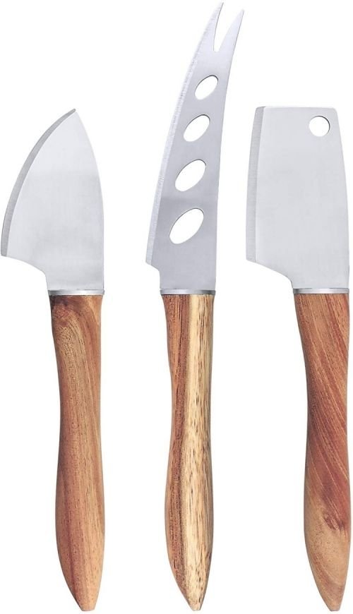 Swissmar 3-Piece Acacia Handle Knife Set Swissmar 3-Piece Acacia Handle Knife Set -All-Clad Shop swissmar 3 piece acacia handle knife set sk8704ac 1