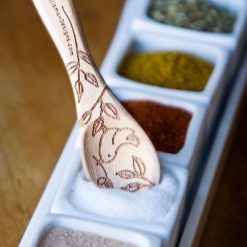 Talisman Designs Tiny Beechwood Salt Spoon (3.5") 3 Talisman Designs Tiny Beechwood Salt Spoon (3.5") -All-Clad Shop talisman designs beechwood wooden spoon small 2191 2