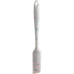 Trudeau White Confetti 11" Silicone Jar Spatula