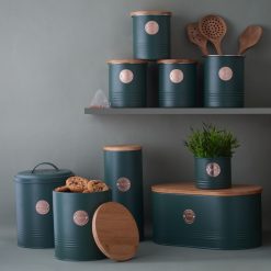 Typhoon Living Collection Utensil Pot | Green -All-Clad Shop typhoon living range green 1