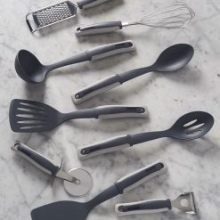 Typhoon Living Collection Nylon Solid Spoon | Two Tone Grey -All-Clad Shop typhoon livingutensils twotonenylon 3 1