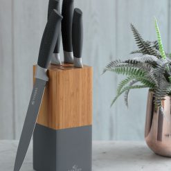 Viners Horizon 6-Piece Knife Block Set |Grey 5 Viners Horizon 6-Piece Knife Block Set |Grey -All-Clad Shop viners horizon grey 1