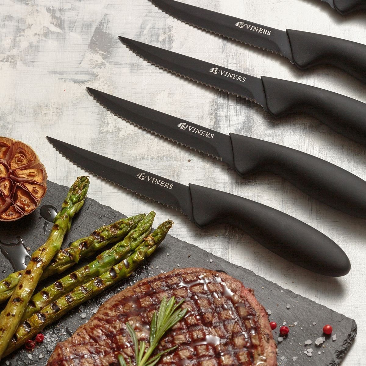 Viners Everyday Steak Knives | Set of 6 Viners Everyday Steak Knives | Set Of 6 -All-Clad Shop viners steak life