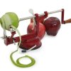 Kitchen Crop Johnny Apple Peeler With Suction Base -All-Clad Shop vkp1010 victorio apple peeler corer slicer with suction base
