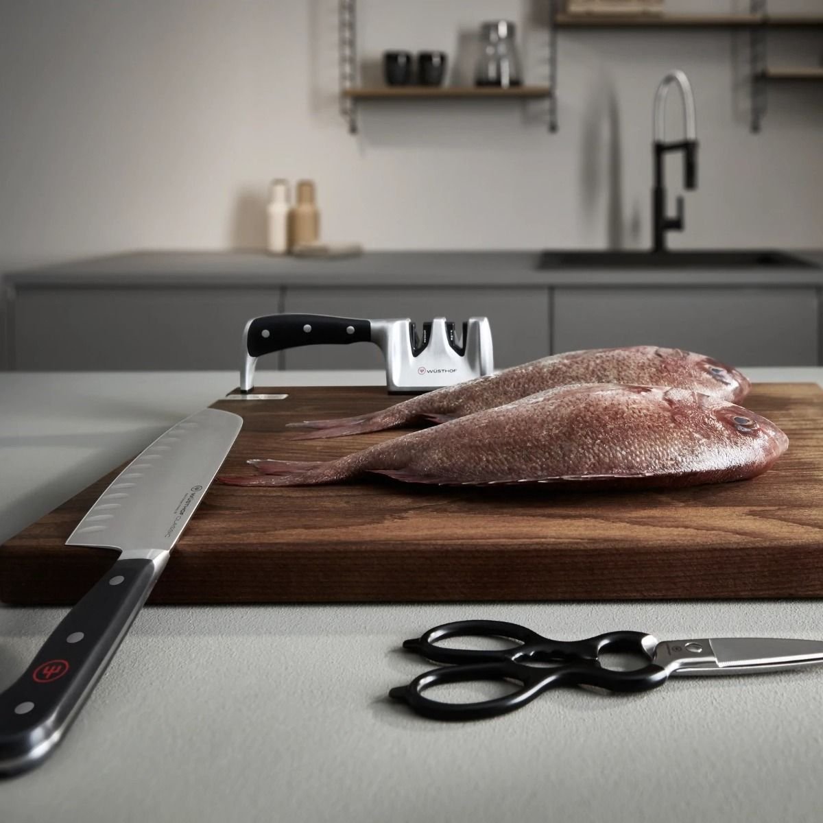 Wusthof Classic Ikon 2-Stage Handheld Knife Sharpener Wusthof Cutlery Wusthof Classic Ikon 2-Stage Handheld Knife Sharpener -All-Clad Shop wocs mood front 06