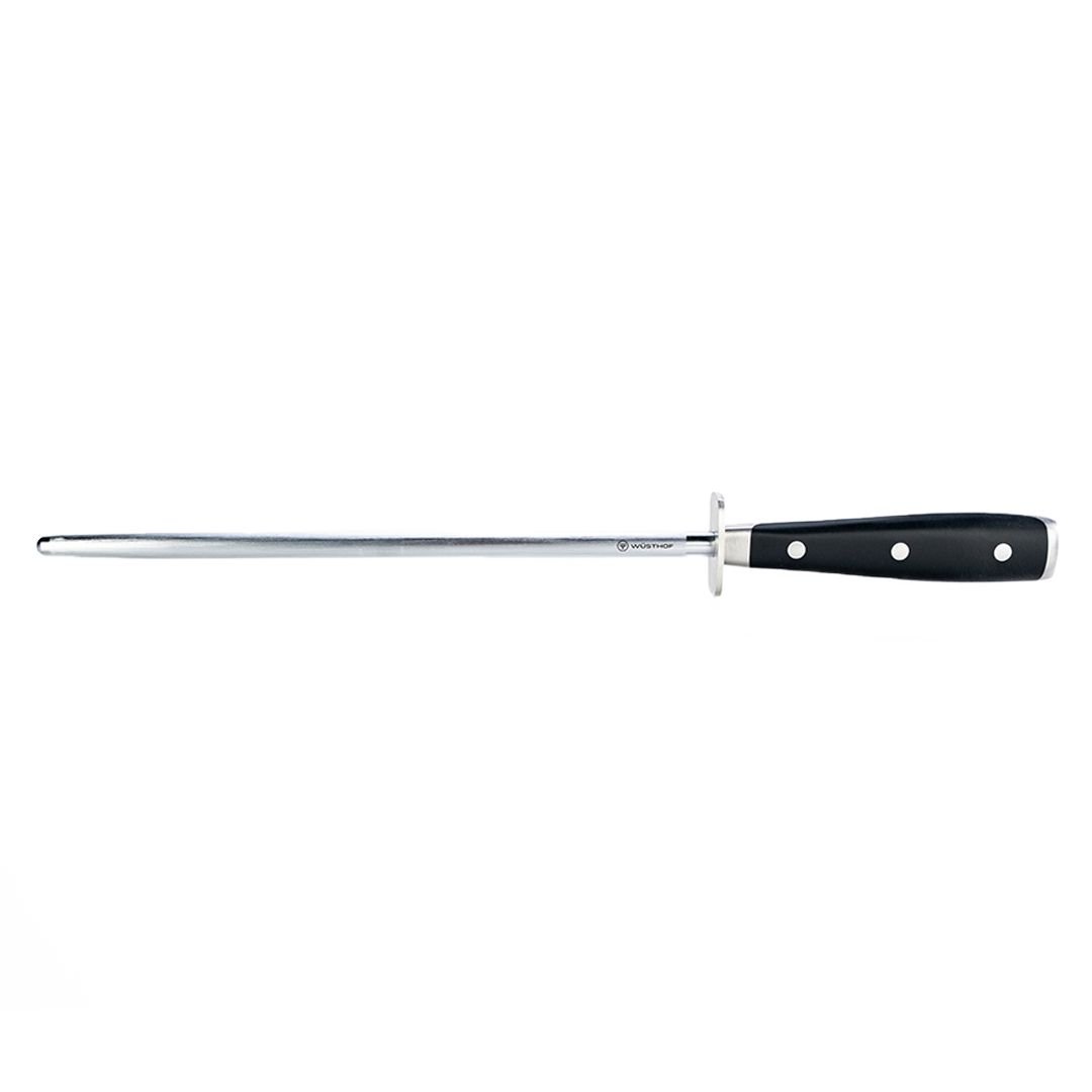 Wusthof Classic Ikon 10" Sharpening Steel Wusthof Cutlery Wusthof Classic Ikon 10" Sharpening Steel -All-Clad Shop wusthof ikon 10in sharpening steel