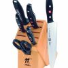 Zwilling J.A. Henckels TWIN Signature 7pc Knife Block Set -All-Clad Shop zh twin sig 7 piece block set