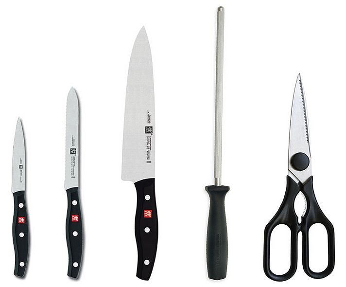 Zwilling J.A. Henckels TWIN Signature Knife Block - 6 PC Set Zwilling J.A. Henckels TWIN Signature Knife Block - 6 PC Set -All-Clad Shop zwilling twin signature knife block components 6pc 30750 300